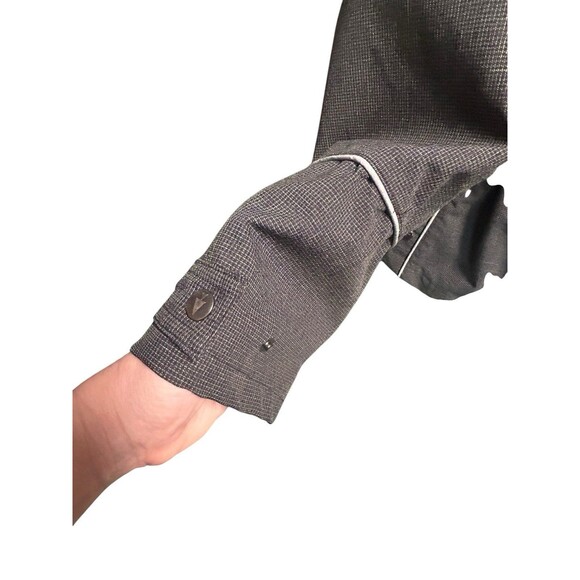 Kerrits Hight Tail Waterproof Rain jacket Black. Zip Pockets Adjustable Snaps LG - Picture 8 of 15